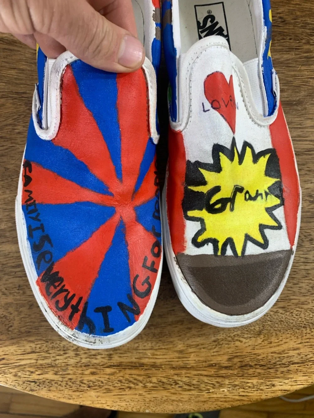 Vans classic slip on Canvas shoes - Picture 3 of 11